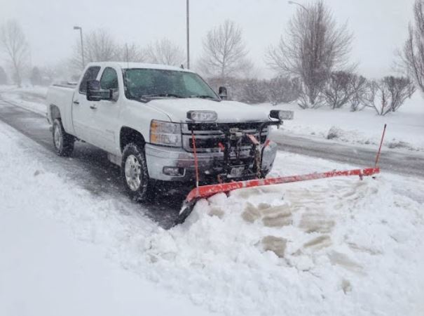 snow plowing